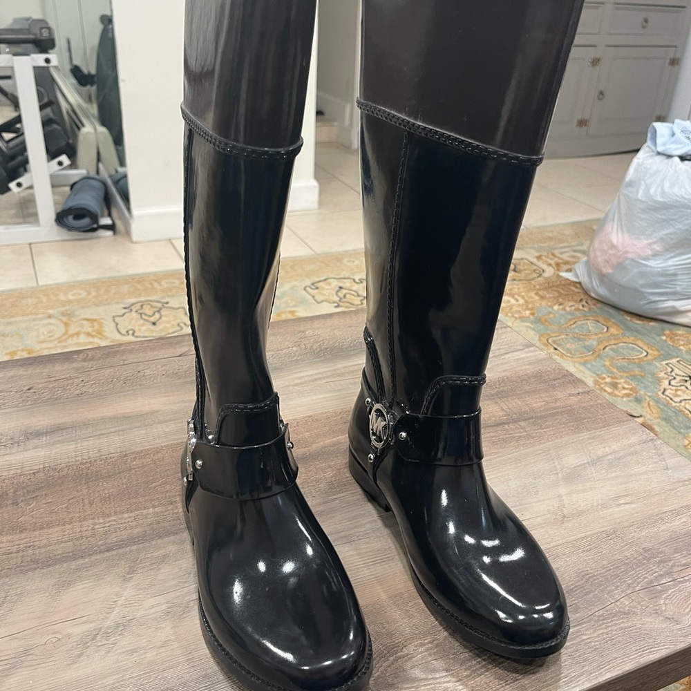 Michael Kors Black Winter & Rain Boots